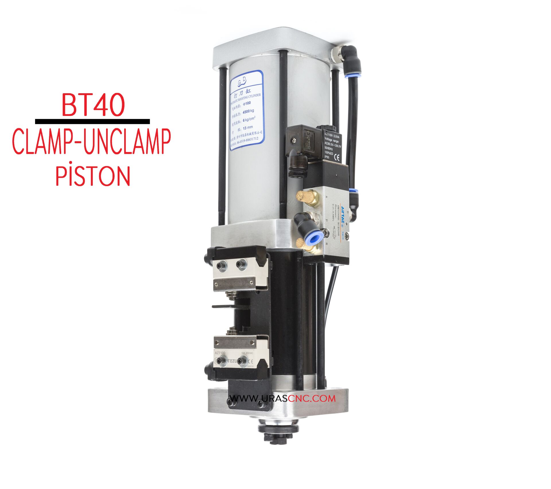 BT40 CLAMP-UNCLAMP ( TAKIM ÇIKARMA PİSTONU )