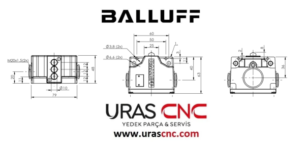 BALLUF LİMİT SWİTCH BNS 819-B03-D12-61-12-10