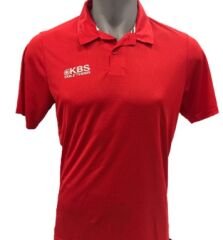 KBS Erkek Polo Yaka Kırmızı Tişört