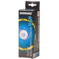 DONIC 'WORLD CHAMPIONS P40+ *** Cell-Free'' - 3 Adet
