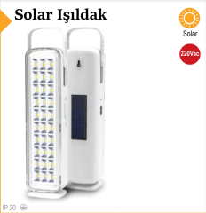 Pelsan 30 Ledli Solar Ledli Işıldak IP20