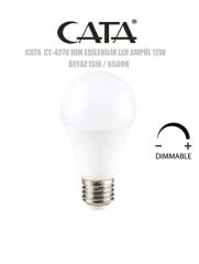Cata CT-4278 12W e27 Duylu 6500K Beyaz Işık Led Ampul Dim Edilebilir