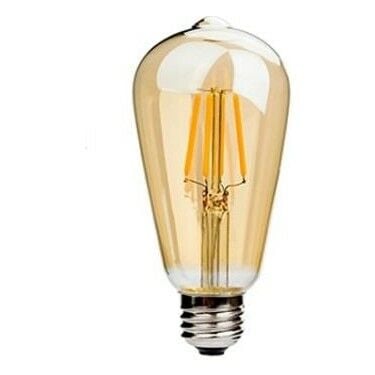 Cata CT-4290 8 Watt ST64 Rustik Led Ampul Amber Işık