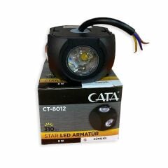 Cata CT-8012 8 Watt Star Dış Mekan Led Armatür 3200K Günışığı