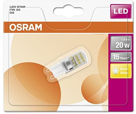 Osram Led Star Pin 20 G9 2700K 220VAC 1.9W Led Kapsül Ampul