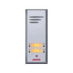Audio 004849 E04 4Lü Basic Serisi Çift Butonlu Zil Paneli