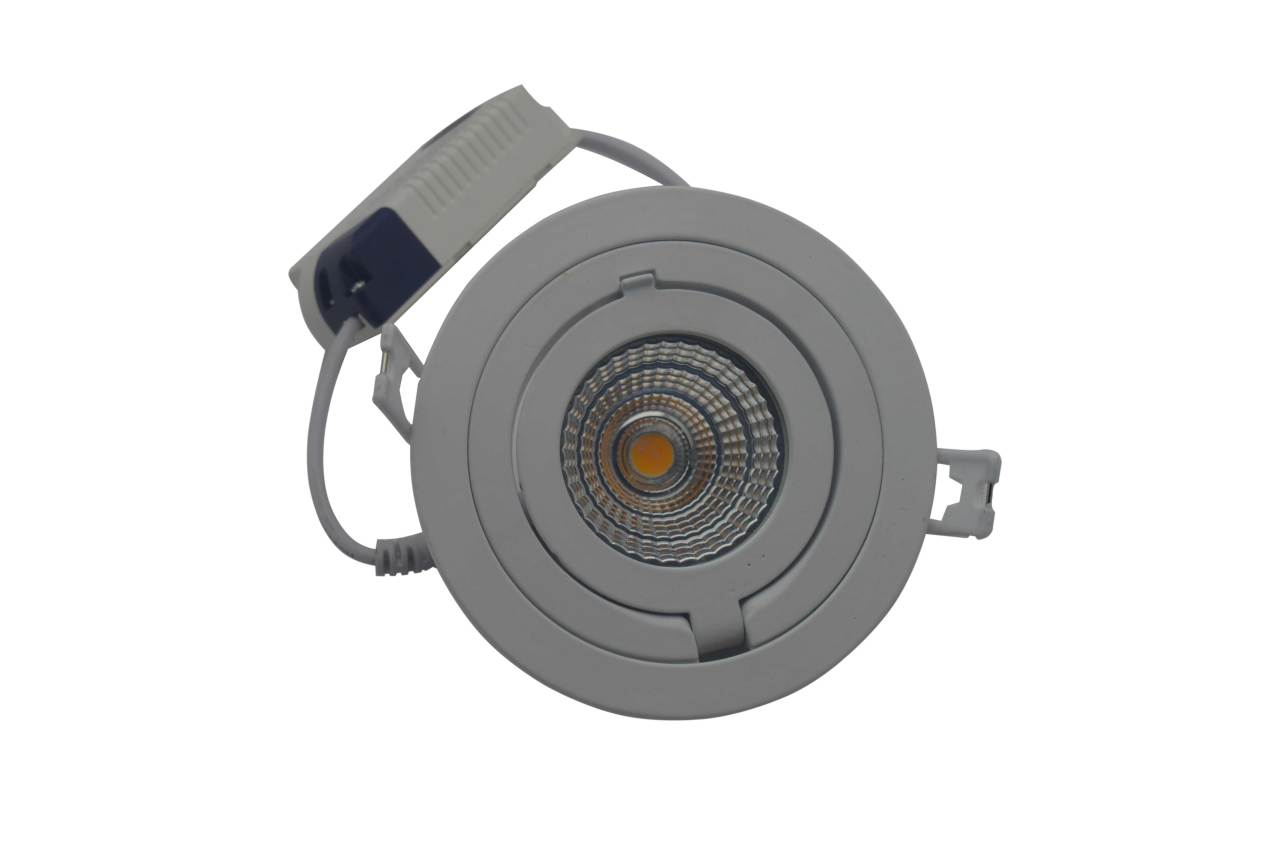 Fujiled 4 inc 9W Hareketli Cob Led Salyangoz 220-240V Günışığı