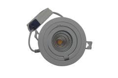 Fujiled 4 inc 9W Hareketli Cob Led Salyangoz 220-240V Günışığı