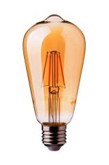 Lambam 4W 2700K Amber Renk Rustik Led Ampul Dimmerli