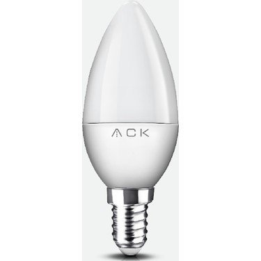 Ack AA09-00610 6,5W 3000K E14 Duylu Led Buji Ampul