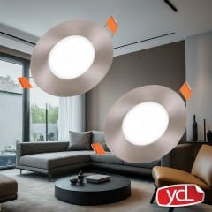 YCL Yücel ALP 1106 Saten Kasa Sıva Altı Led Panel Günışığı