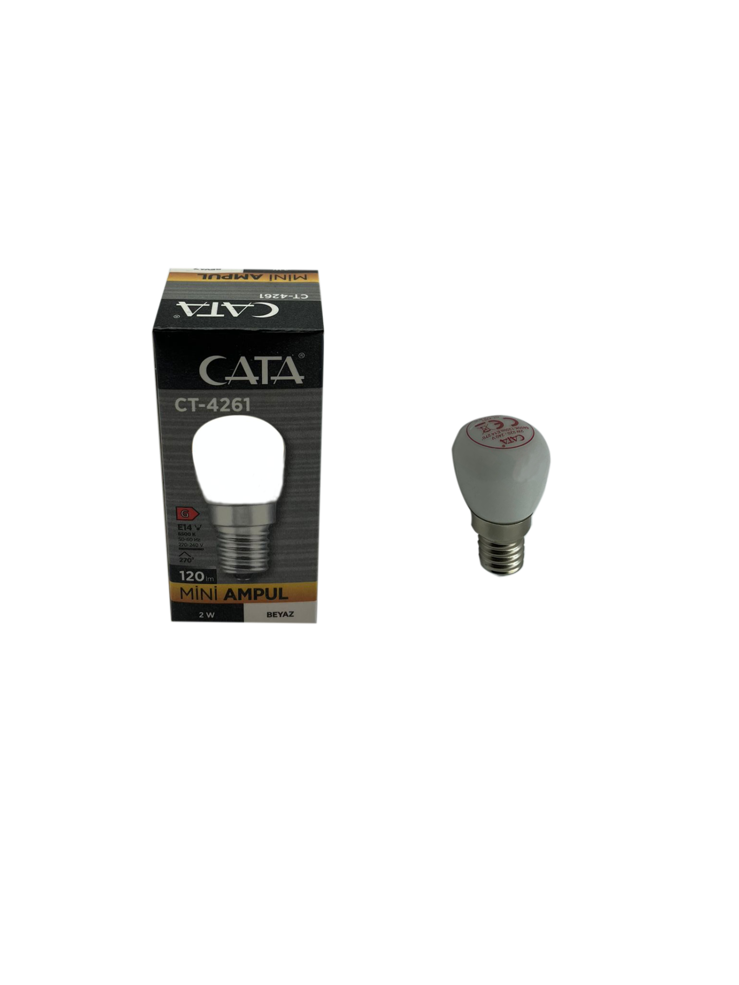 Cata CT-4261 2W Beyaz Işık Mini Ampul