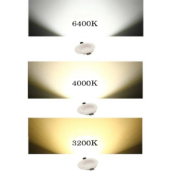 Cata CT-5260 8w Başak Led Spot 3 Kademe Işık Rengi (3200K-4000K-6400K)