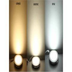 YSF 3 Renk 7w (3000k-4000k-6500k) 220vac Dekoratif Led Spot