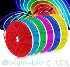 Cata CT-4555 12V Gün Işığı (3000k) Neon Led Flexible 5 Metre