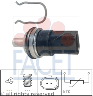 VW AUDI A4 4 3.0 TDI CAPA 07→ HARARET MÜŞÜRÜ 038906081B Facet