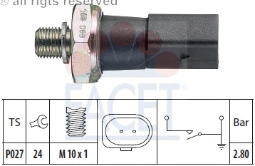 AUDI A5 S5 QUATTRO CAKA CCBA 09 → İKİ FİŞLİYAĞ MÜŞÜRÜ 2.80 BAR