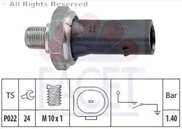 AUDI A3 1.6 AKL AVU BFQ 96→ YAĞ MÜŞÜRÜ 1.40 BAR 06A919081A,D,E Si