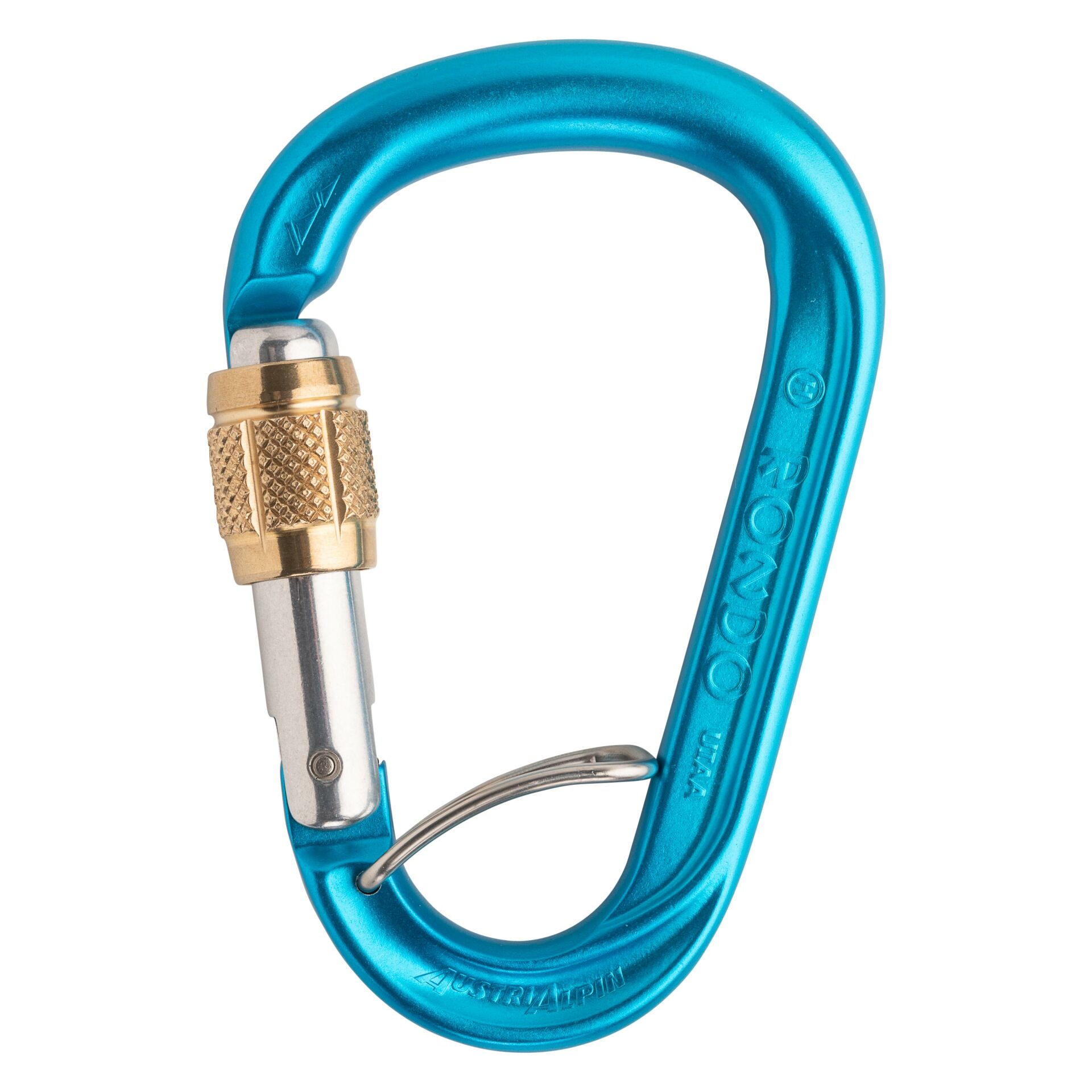 AustriAlpin HMS RONDO alloy screwl. selfie blue anodized | 23kN