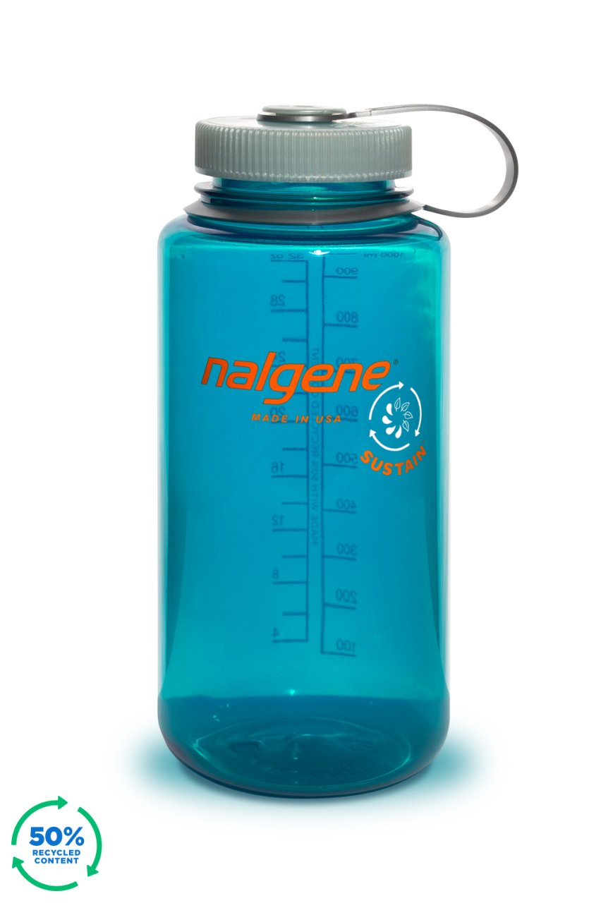 Nalgene 32oz WM Trout Green Sustain Tritan Suluk