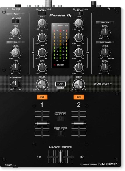 PIONEER DJM-250 2 Channel Effects Mixer