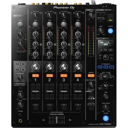 PIONEER DJM 750 MK2 Profesyonel 4 Kanal DJ Mikseri