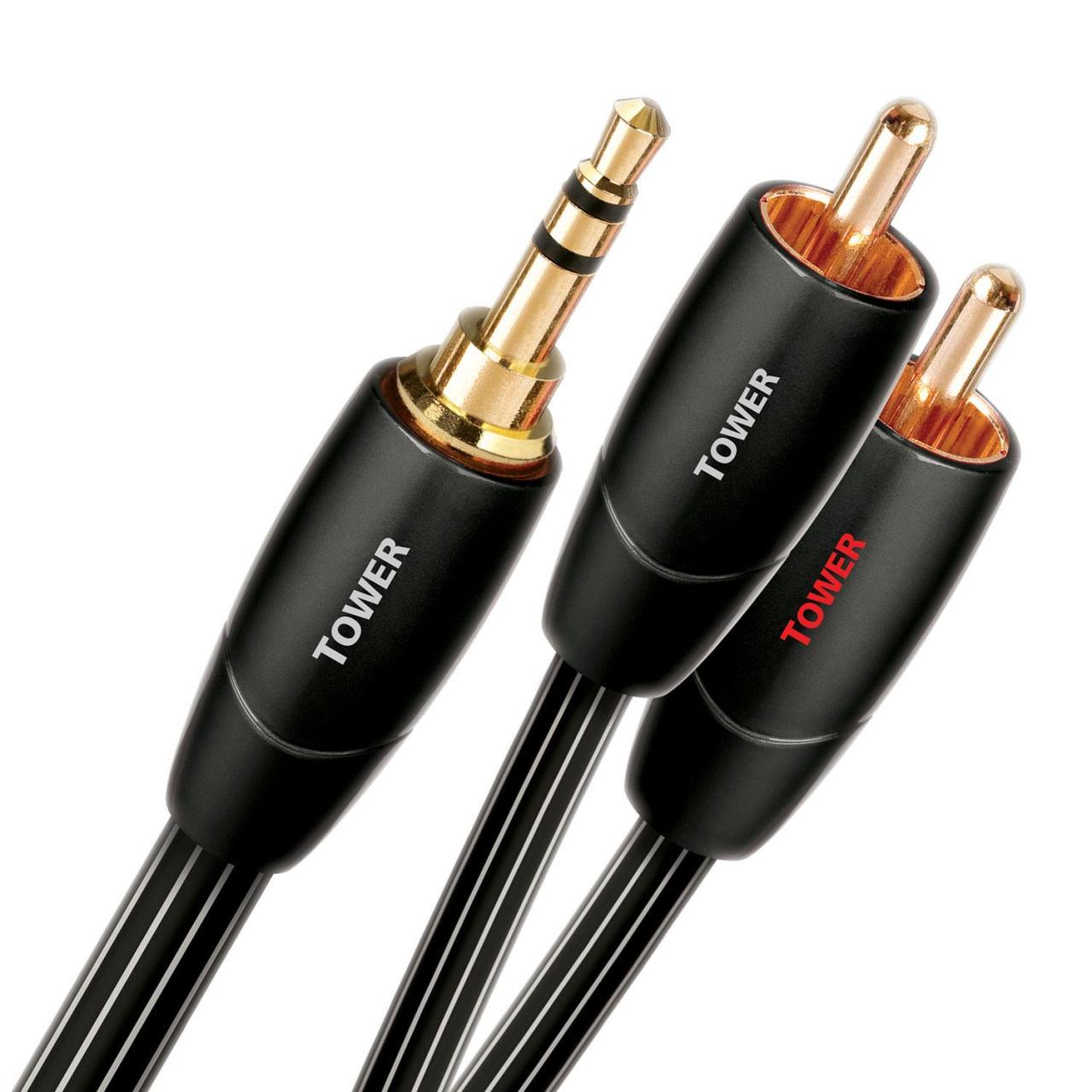 AUDIOQUEST Tower 3,5mm-RCA Kablo-1.5MT