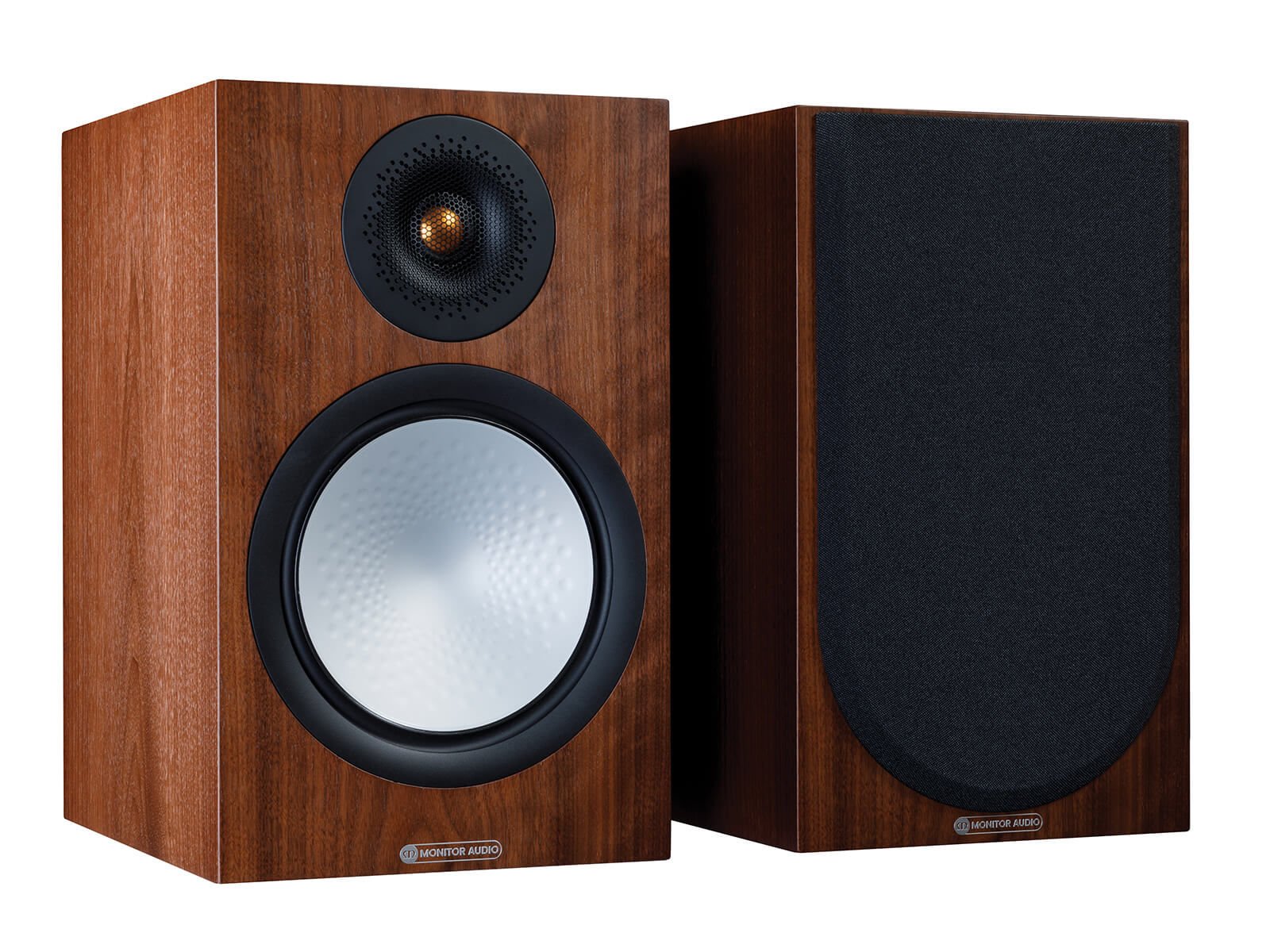 Monitor Audio Silver 100 7G Raf Tipi Hoparlör Çift Walnut