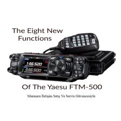 Yaesu FTM 500 DE Amatör Mobil Telsiz