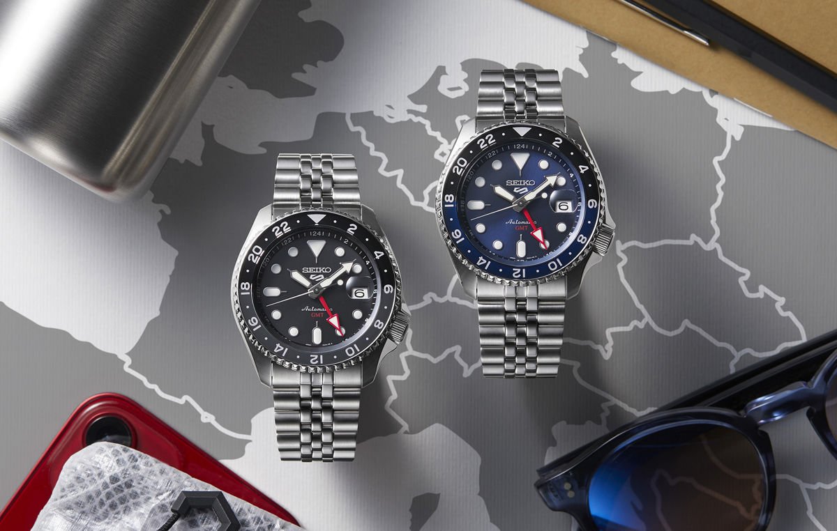 Seiko 5 Sports’un ufku, yeni bir GMT serisiyle genişliyor.