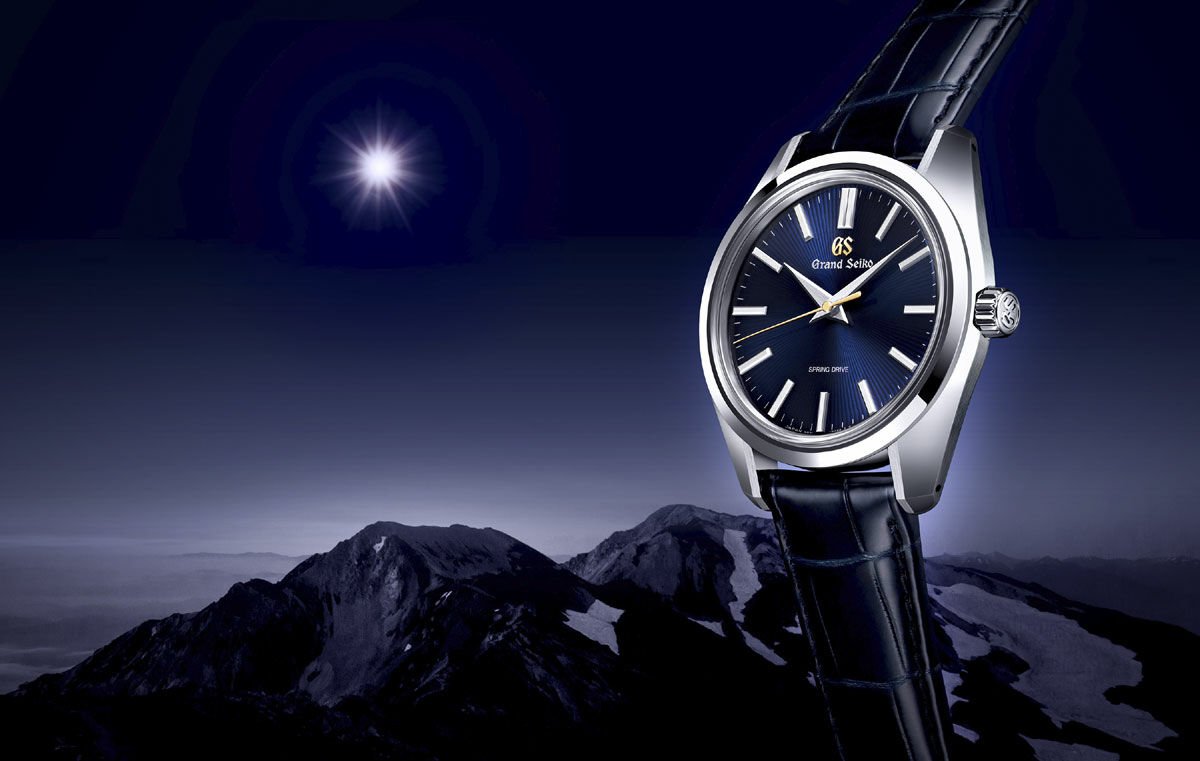 Grand Seiko Stili’nin 55. yılı,Shinshu dağlarının üzerinde yükselen aydan ilham alan yeni bir Spring Drive saat ile kutlanıyor