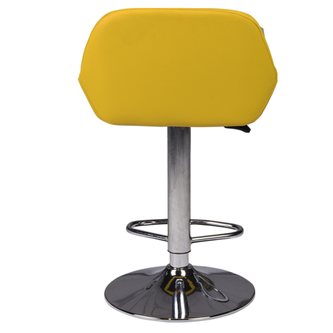 RYL Sarı Deri Bar Sandalyesi