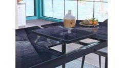 Mondi Home Glass Mutfak Masası Takımı - Vizon