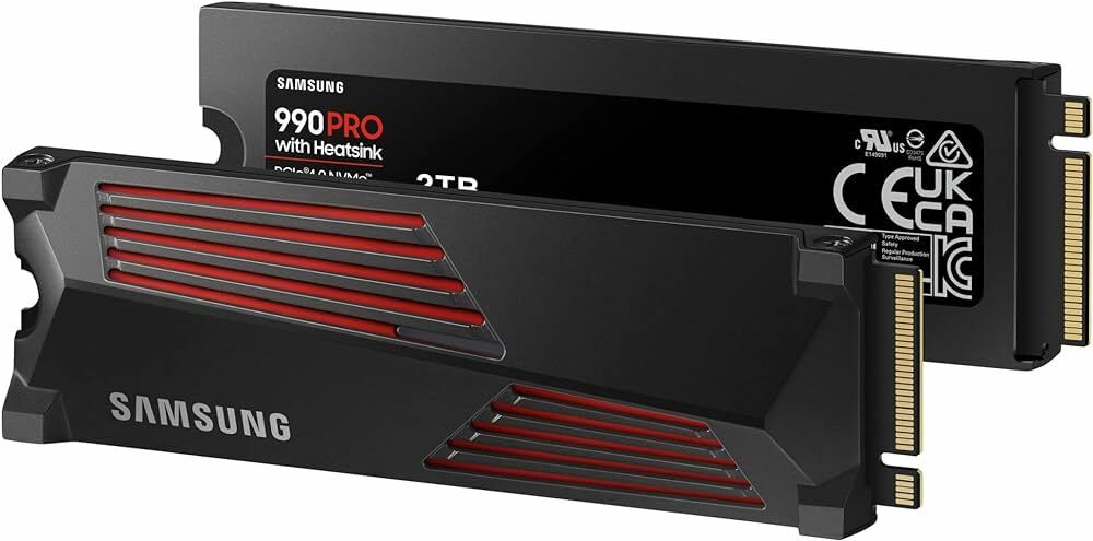 2TB 990 PRO M.2 NVME SSD 7450/6900