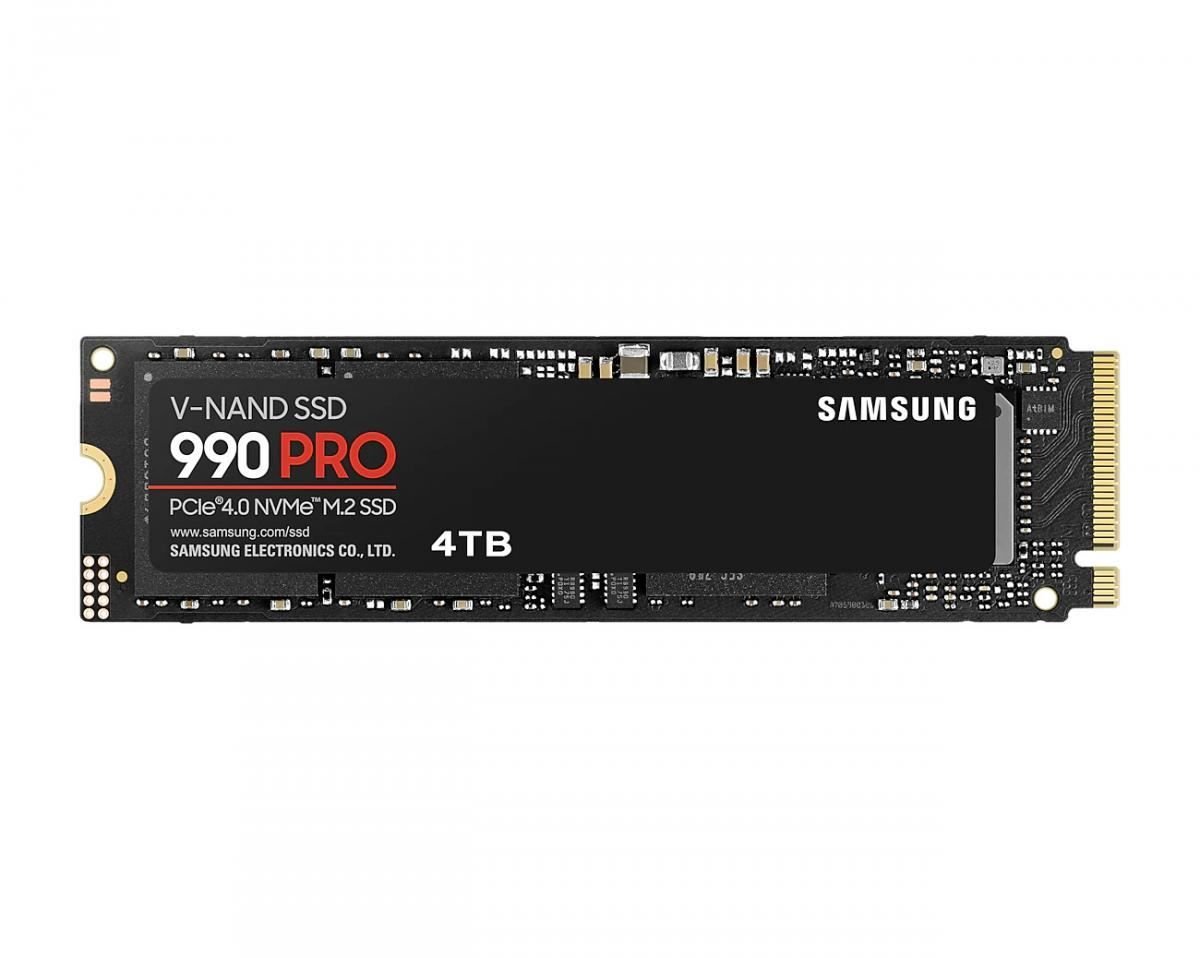 4TB 990 PRO M.2 NVME SSD 7450/6900