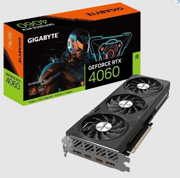 Nvidia RTX 4060 8 GB 128 bit DDR6 PCI-E 4.0 Ekran Kartı