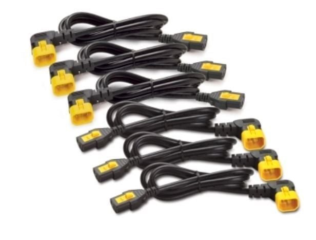 Power Cord Kit 6ea Locking C13 TO C14 0.6m