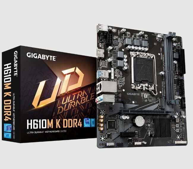 Gigabyte H610M K D4 1700P Hdmi Usb3.2