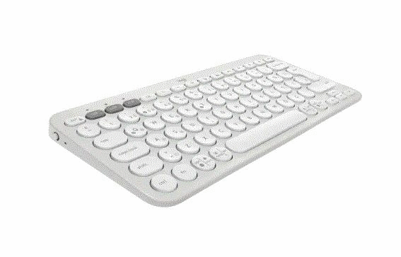 Pebble Keys 2 K380S Bluetooth Klavye Beyaz
