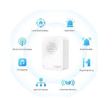 Zil Özellikli Tapo Smart Hub H100