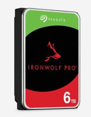 IronWolf Pro 6 TB Kurumsal NAS Dahili Sabit Disk HDD CMR 3.5'' SATA 6 Gb
