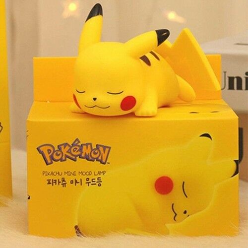 Pokemon Pikachu Gece Lambası Çocuk Odası Lambası 10 cm
