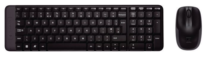 Logitech MK220 Kablosuz Set Siyah (920-003163)