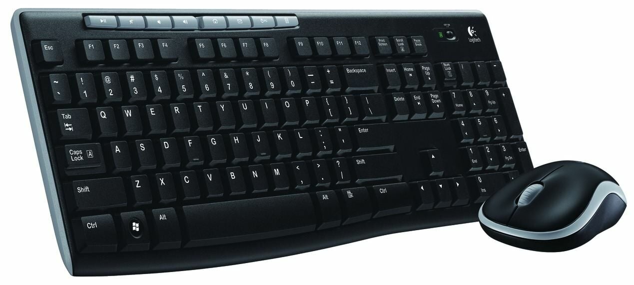 Logitech MK270 Kablosuz Set Siyah (920-004525)