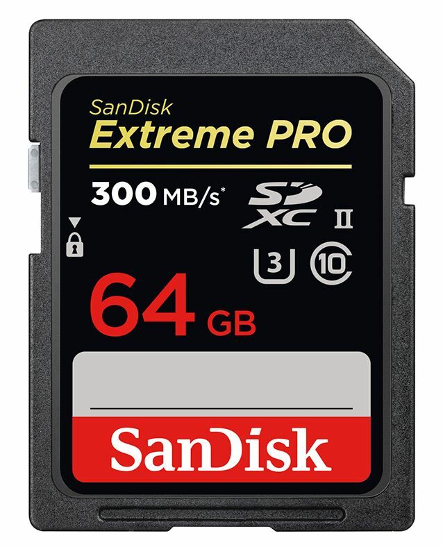 Extreme PRO® SDHC™ ve SDXC™ UHS-II 64 GB