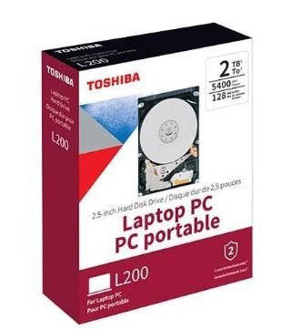 2TB Sata 3.0 5400RPM 128MB 2.5'' Dahili Notebook Diski