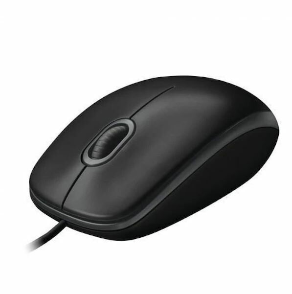 B100 Kablolu USB Optik Siyah Mouse
