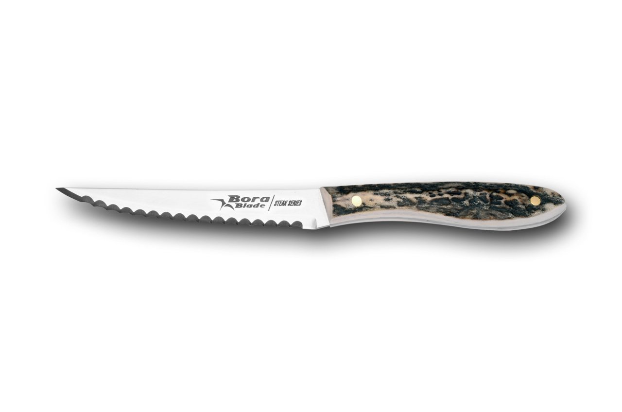Bora 722 B Et Kesme Boynuz Saplı Klasik Bıçak