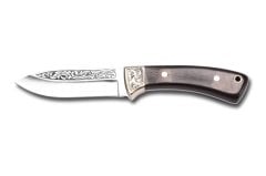 Bora 309 A Falcon Abanoz Saplı Gravürlü Bıçak