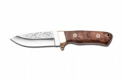 Bora 418 C Wild Boar Ceviz Sap Gravürlü Bıçak